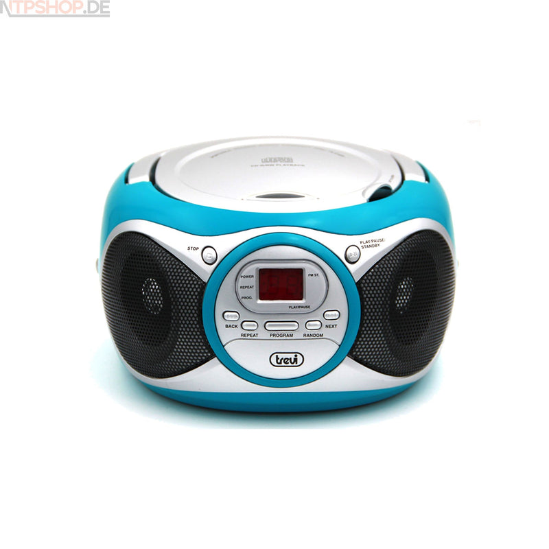 Laden Sie das Bild in Galerie -Viewer, Trevi CD512 Boombox mit CD-Player - New-Tech-Products GmbH NTP NTPShop.de www.ntpshop.de www.new-tech-products.de all4living Onlineshop Online Store Gadgets Elektrogeräte