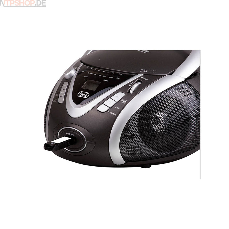 Laden Sie das Bild in Galerie -Viewer, Trevi CMP 542 USB Tragbarer CD-Player mit USB-Anschluss - New-Tech-Products GmbH NTP NTPShop.de www.ntpshop.de www.new-tech-products.de all4living Onlineshop Online Store Gadgets Elektrogeräte