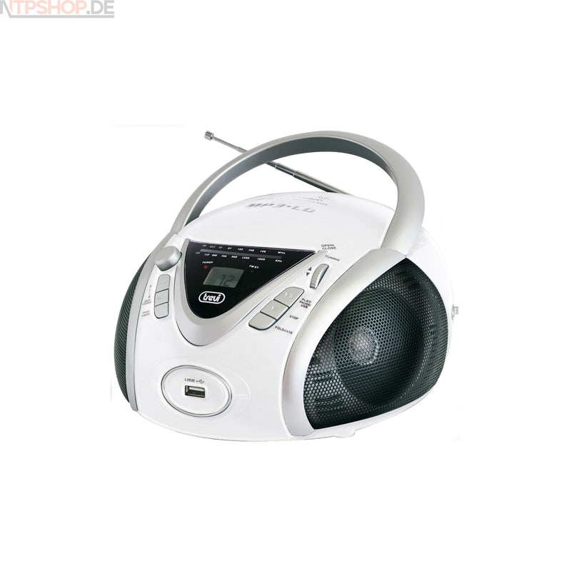 Laden Sie das Bild in Galerie -Viewer, Trevi CMP 542 USB Tragbarer CD-Player mit USB-Anschluss - New-Tech-Products GmbH NTP NTPShop.de www.ntpshop.de www.new-tech-products.de all4living Onlineshop Online Store Gadgets Elektrogeräte