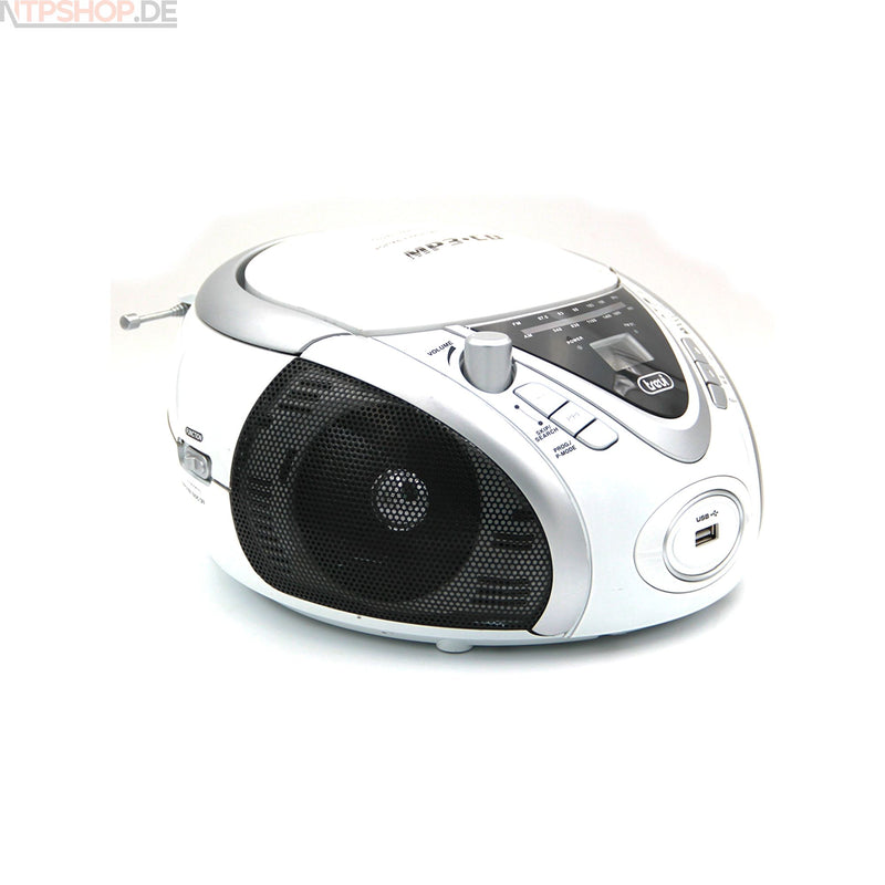 Laden Sie das Bild in Galerie -Viewer, Trevi CMP 542 USB Tragbarer CD-Player mit USB-Anschluss - New-Tech-Products GmbH NTP NTPShop.de www.ntpshop.de www.new-tech-products.de all4living Onlineshop Online Store Gadgets Elektrogeräte
