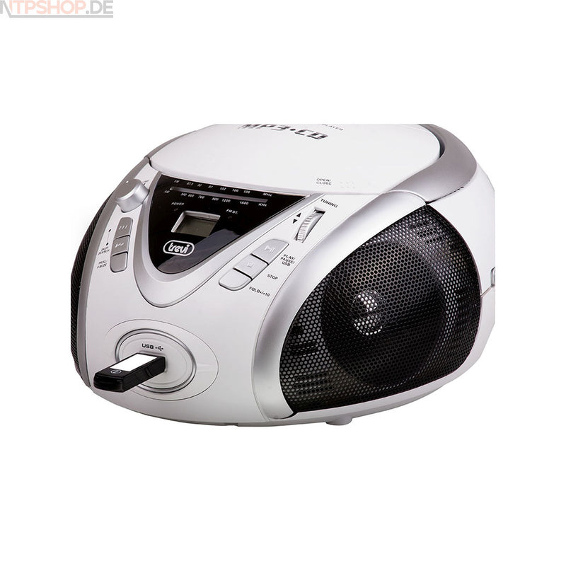 Laden Sie das Bild in Galerie -Viewer, Trevi CMP 542 USB Tragbarer CD-Player mit USB-Anschluss - New-Tech-Products GmbH NTP NTPShop.de www.ntpshop.de www.new-tech-products.de all4living Onlineshop Online Store Gadgets Elektrogeräte