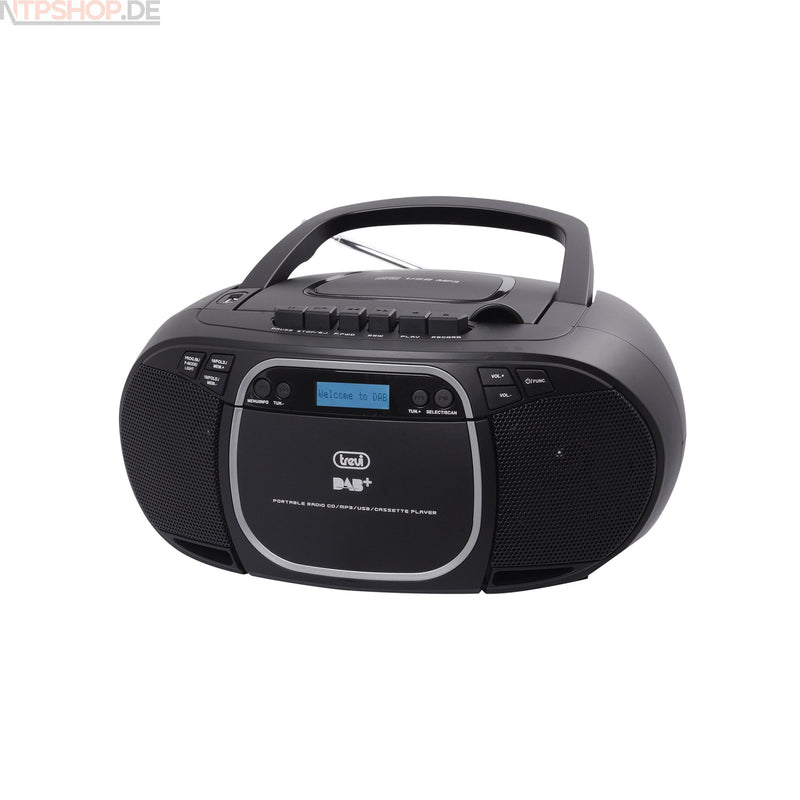 Laden Sie das Bild in Galerie -Viewer, Trevi CMP 576 DAB CD-Player mit DAB+, USB- und Aux-In-Eingang - New-Tech-Products GmbH NTP NTPShop.de www.ntpshop.de www.new-tech-products.de all4living Onlineshop Online Store Gadgets Elektrogeräte