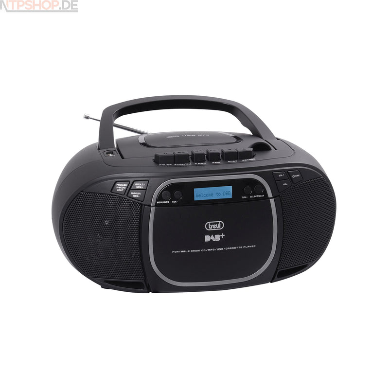 Laden Sie das Bild in Galerie -Viewer, Trevi CMP 576 DAB CD-Player mit DAB+, USB- und Aux-In-Eingang - New-Tech-Products GmbH NTP NTPShop.de www.ntpshop.de www.new-tech-products.de all4living Onlineshop Online Store Gadgets Elektrogeräte