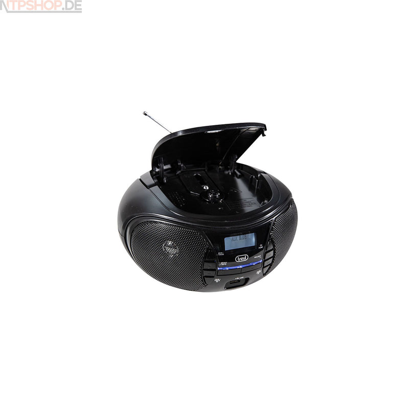 Laden Sie das Bild in Galerie -Viewer, Trevi CMP581 DAB Tragbarer CD-Player mit DAB+, USB- und Aux-In-Anschluss - New-Tech-Products GmbH NTP NTPShop.de www.ntpshop.de www.new-tech-products.de all4living Onlineshop Online Store Gadgets Elektrogeräte