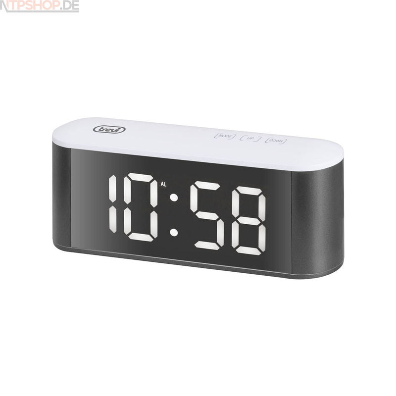 Laden Sie das Bild in Galerie -Viewer, Trevi EC 883 BL Digitaluhr mit großem Display und Thermometer - New-Tech-Products GmbH NTP NTPShop.de www.ntpshop.de www.new-tech-products.de all4living Onlineshop Online Store Gadgets Elektrogeräte