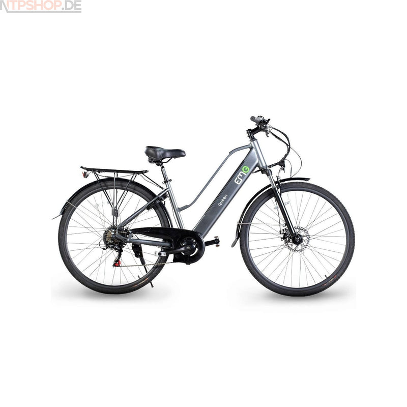 Laden Sie das Bild in Galerie -Viewer, Trevi EMG Queen 28 grey E-Bike Fahrrad - New-Tech-Products GmbH NTP NTPShop.de www.ntpshop.de www.new-tech-products.de all4living Onlineshop Online Store Gadgets Elektrogeräte