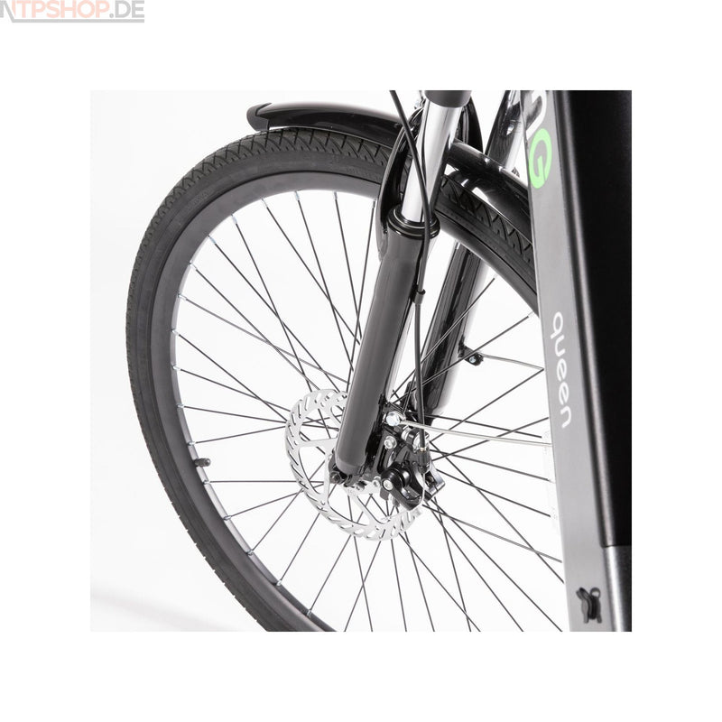 Laden Sie das Bild in Galerie -Viewer, Trevi EMG Queen 28 grey E-Bike Fahrrad - New-Tech-Products GmbH NTP NTPShop.de www.ntpshop.de www.new-tech-products.de all4living Onlineshop Online Store Gadgets Elektrogeräte
