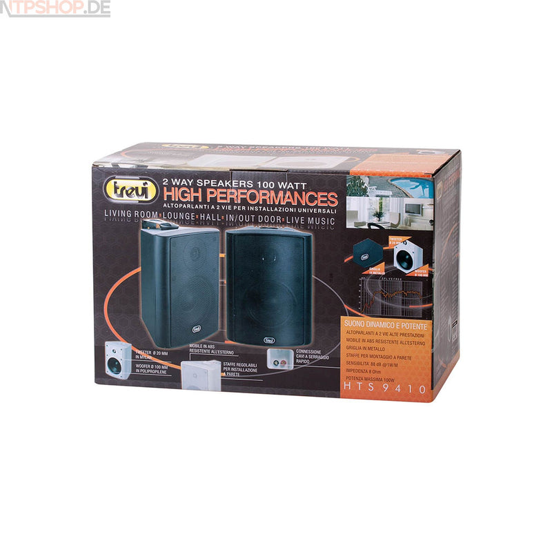 Laden Sie das Bild in Galerie -Viewer, Trevi HTS 9410 Hochleistungs-2-Wege-Lautsprecher 100 W - New-Tech-Products GmbH NTP NTPShop.de www.ntpshop.de www.new-tech-products.de all4living Onlineshop Online Store Gadgets Elektrogeräte