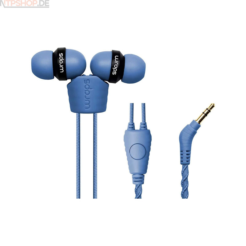 Laden Sie das Bild in Galerie -Viewer, Wraps WRAPSCDEN-V15M Kopfhörer Talk Line denim Headset mit Mikrofon - New-Tech-Products GmbH NTP NTPShop.de www.ntpshop.de www.new-tech-products.de all4living Onlineshop Online Store Gadgets Elektrogeräte
