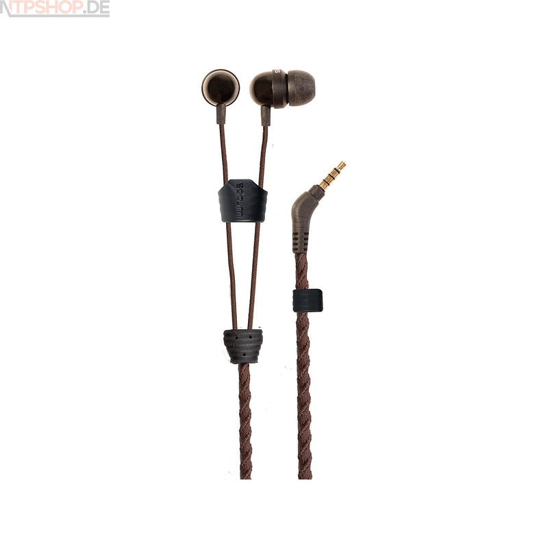 Laden Sie das Bild in Galerie -Viewer, Wraps WRAPSLBRN-V15M Midbass Natural Leder Tuscan Kopfhörer mit Mikrofon braun - New-Tech-Products GmbH NTP NTPShop.de www.ntpshop.de www.new-tech-products.de all4living Onlineshop Online Store Gadgets Elektrogeräte