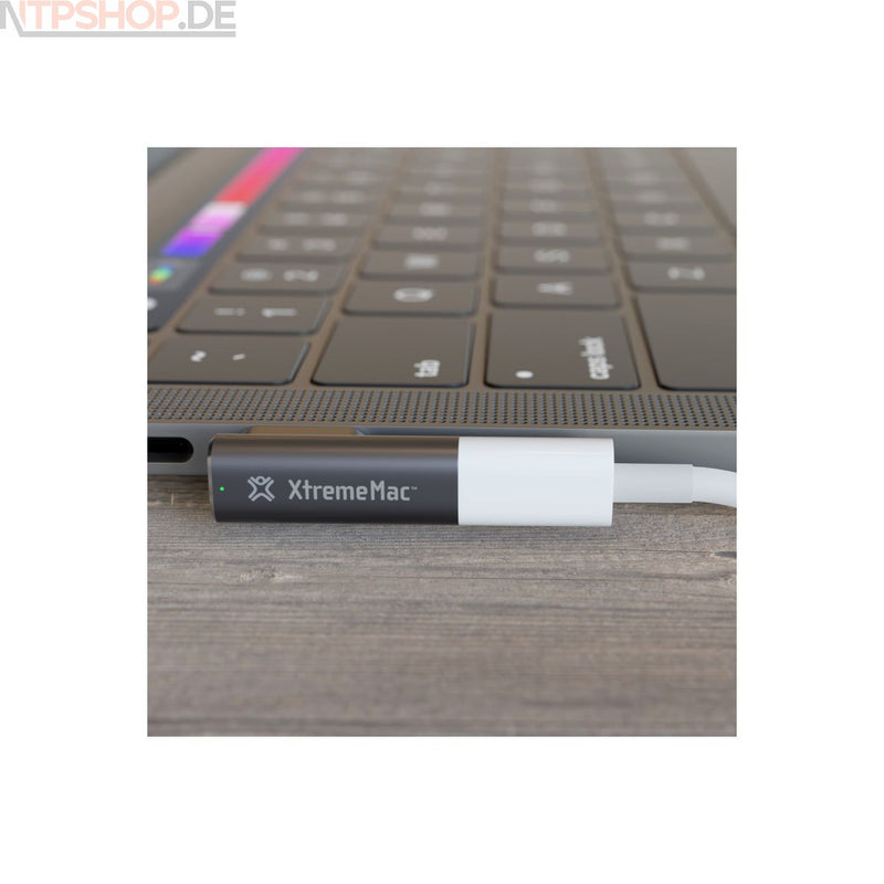 Laden Sie das Bild in Galerie -Viewer, XtremeMac XWH-MTA-13 Magnetischer Type-C Adapter USB-Adapter Magsafe kompatibel - New-Tech-Products GmbH NTP NTPShop.de www.ntpshop.de www.new-tech-products.de all4living Onlineshop Online Store Gadgets Elektrogeräte