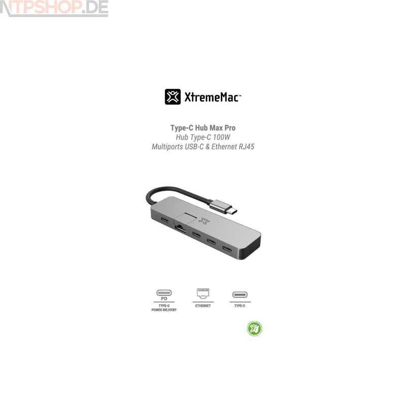 Laden Sie das Bild in Galerie -Viewer, XtremeMac XWH-UMP-13 Type-C Hub Max Pro USB-Adapter - New-Tech-Products GmbH NTP NTPShop.de www.ntpshop.de www.new-tech-products.de all4living Onlineshop Online Store Gadgets Elektrogeräte