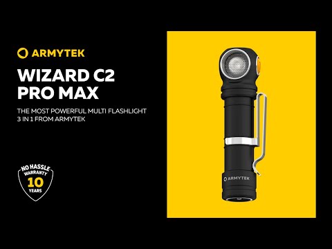 Laden und spielen Sie Video in Galerie -Viewer, Armytek Wizard C2 Pro Max Magnet USB / XHP70.2 Warm Taschenlampe Stirnlampe New-Tech-Products GmbH NTP NTPShop.de www.ntpshop.de www.new-tech-products.de all4living Onlineshop Online Store Gadgets Elektrogeräte