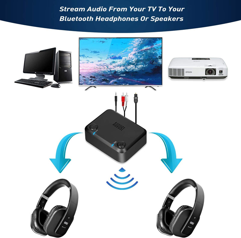 Laden Sie das Bild in Galerie -Viewer, August MR270HD Dual Bluetooth Transmitter - New-Tech-Products GmbH NTP NTPShop.de www.ntpshop.de www.new-tech-products.de all4living Onlineshop Online Store Gadgets Elektrogeräte