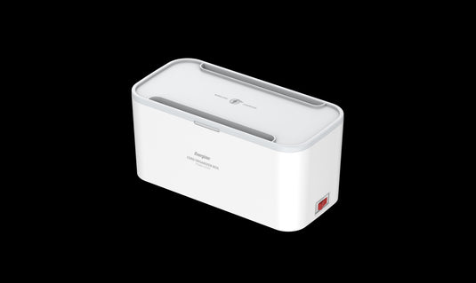 Energizer EPB2500W03EU - 30-W-Steckdosenleiste mit kabellosem Ladegerät und Kabelorganisator