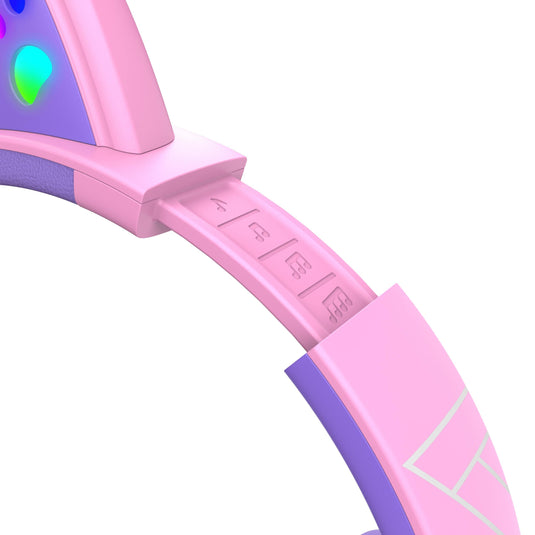 PowerLocus Bluetooth Overear Kopfhörer Bobo Cat Ears für Kinder