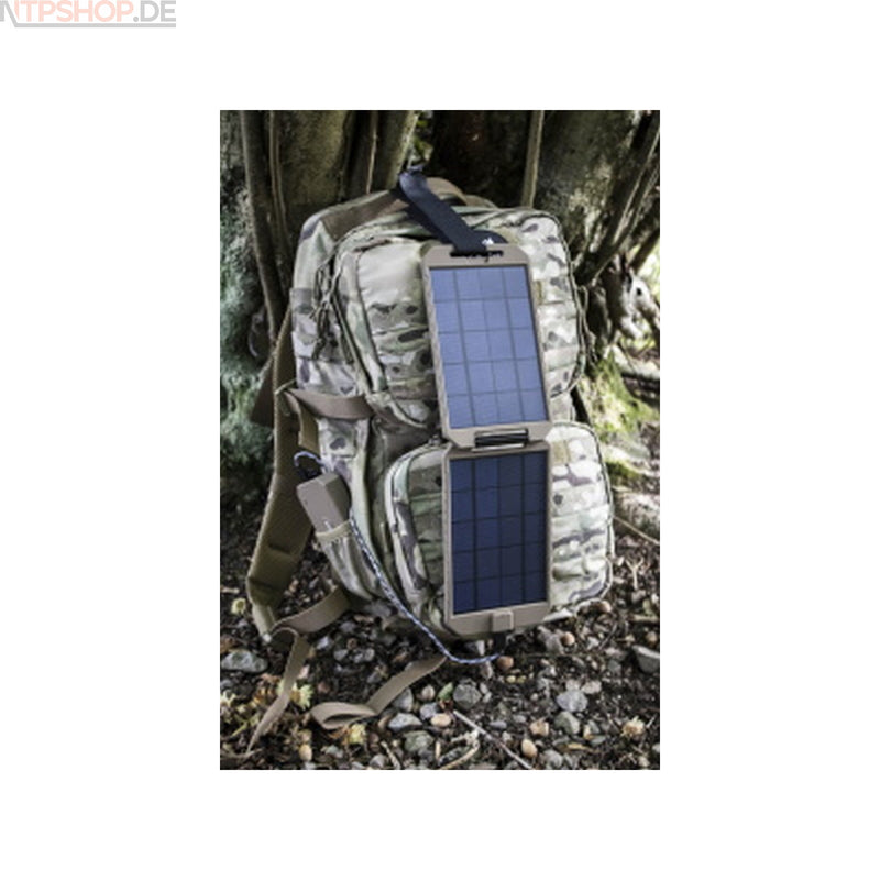Laden Sie das Bild in Galerie -Viewer, Powertraveller Xtreme Tactical PTL-EXT001TAC Solarmodul mit Powerbank
