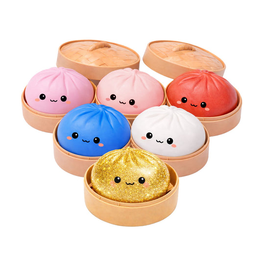 Keykraft Lucky Bao Mini Dumpling 3 Stück (zufällige Farben)