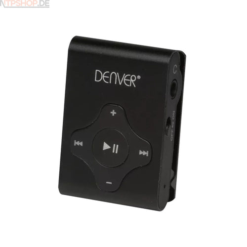 Denver MPS-409 schwarz - MP3 Player mit Clip 4GB B-Ware (R2F2)
