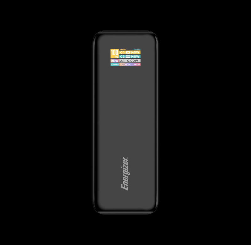 Laden Sie das Bild in Galerie -Viewer, Energizer XP27000PD - 140 W High-Speed-USB-C PD &amp; USB-A, Laptop-Ladefunktion
