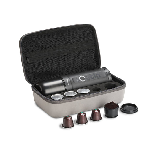 Outin Nano tragbare/portable Espresso Maschine inkl. Hard Case B-Ware (R2F3)