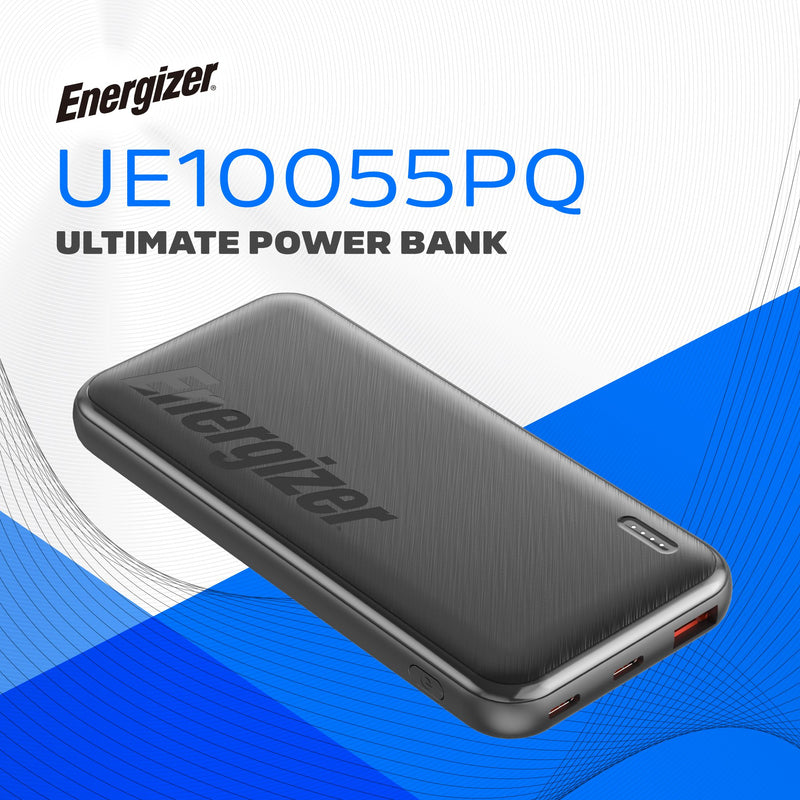 Laden Sie das Bild in Galerie -Viewer, Energizer UE10055PQ - 10.000 mAh, 22,5 W Schnellladefunktion, kompakte und reisefreundliche Powerbank
