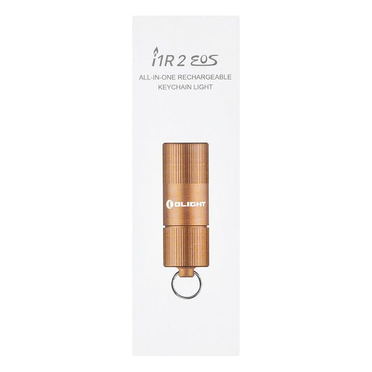 Olight - I1R 2 EOS Wiederaufladbare Taschenlampe - 150 Lumen - Desert Tan B-Ware (R1K1)