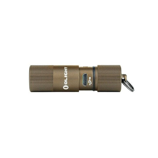 Olight - I1R 2 EOS Wiederaufladbare Taschenlampe - 150 Lumen - Desert Tan B-Ware (R1K1)