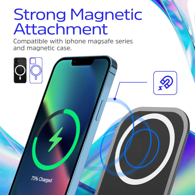 Laden Sie das Bild in Galerie -Viewer, Energizer WCP109 - 15-W-Wireless-Ladestation – intelligent, elegant und für Schutzhüllen geeignet
