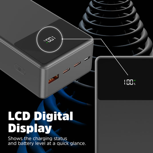 Energizer UE27062PQ - 27.000 mAh 65 W PD-Powerbank für Laptops und alle Ihre Geräte