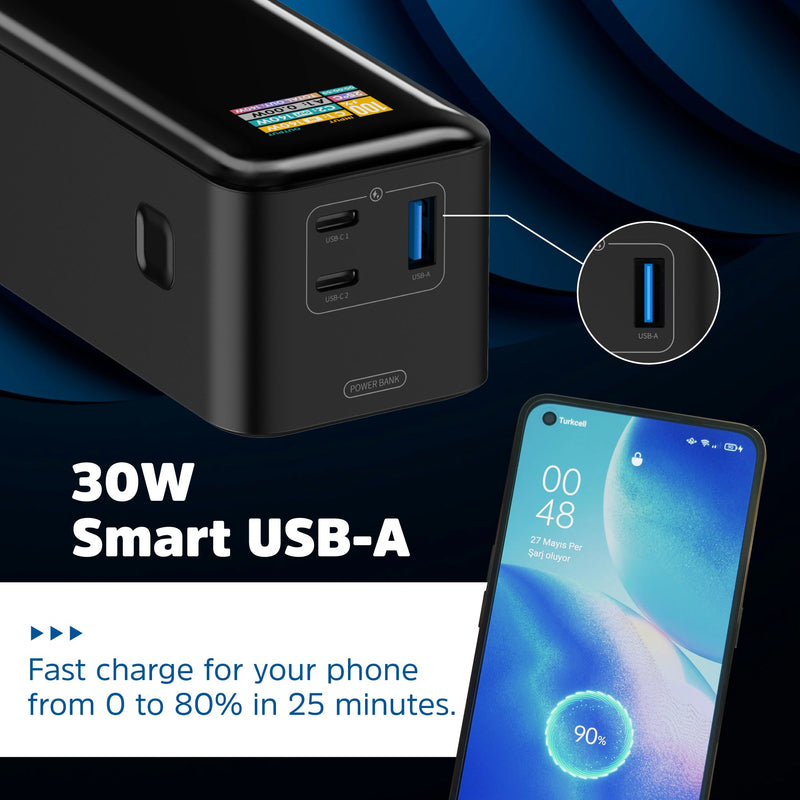 Laden Sie das Bild in Galerie -Viewer, Energizer XP27000PD - 140 W High-Speed-USB-C PD &amp; USB-A, Laptop-Ladefunktion
