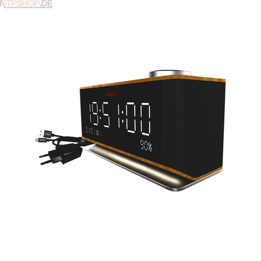 Aiwa CR-90BT Big Display / Multifunction Clock & Speaker B-Ware (R1F3)