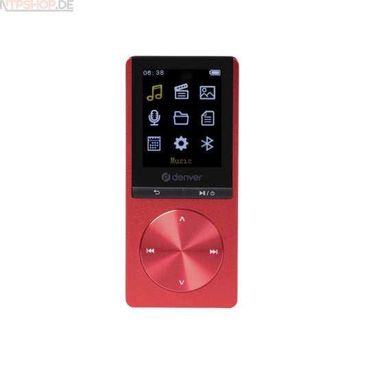 Denver MP-1820 MP4- und MP3-Player mit Bluetooth und Micro SD Anschluss
