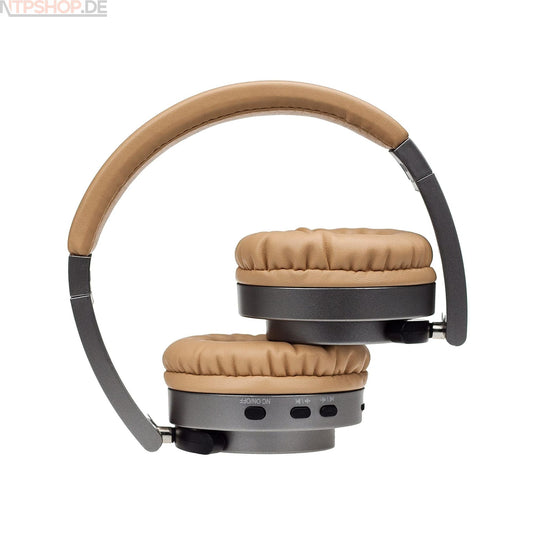 Denver BTN-206 Sand On-Ear Bluetooth Kopfhörer mit Noise Cancelling - New-Tech-Products GmbH NTP NTPShop.de www.ntpshop.de www.new-tech-products.de all4living Onlineshop Online Store Gadgets Elektrogeräte