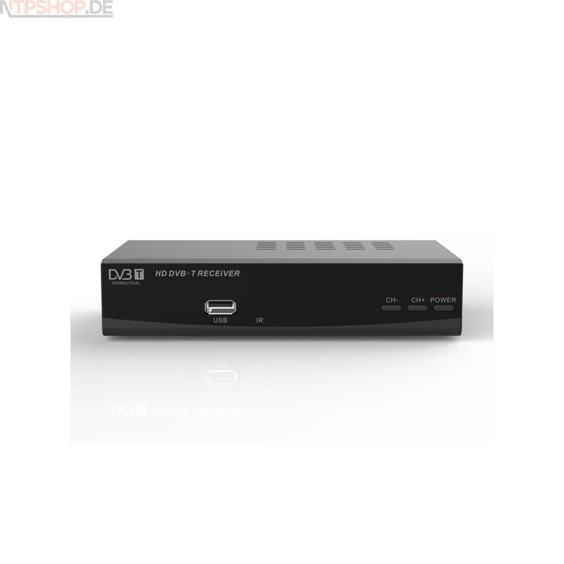 Laden Sie das Bild in Galerie -Viewer, Denver DTB-136H DVB-T2 H.265 Settop-Box für FTA-Kanäle (Free-to-Air) - New-Tech-Products GmbH NTP NTPShop.de www.ntpshop.de www.new-tech-products.de all4living Onlineshop Online Store Gadgets Elektrogeräte
