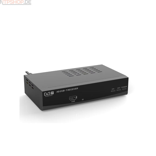 Denver DTB-136H DVB-T2 H.265 Settop-Box für FTA-Kanäle (Free-to-Air) - New-Tech-Products GmbH NTP NTPShop.de www.ntpshop.de www.new-tech-products.de all4living Onlineshop Online Store Gadgets Elektrogeräte