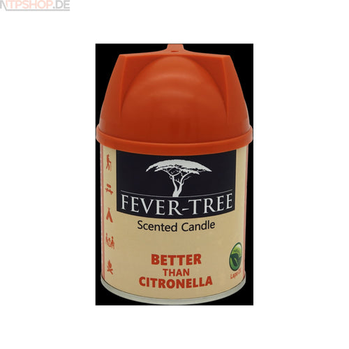 Fever Tree Duftkerze gegen Fliegen- und Stechmücken Duftnote Lemon&Basil