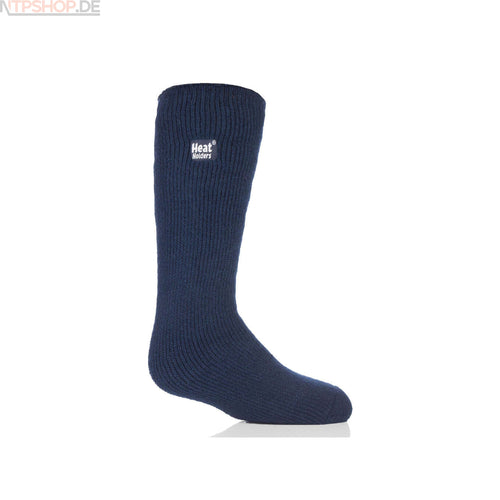 Original Heat Holders Kinder Socken indigo blau Thermosocken 27-33 Hausschuhe