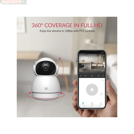 Kami R30 Dome Guard Überwachungskamera WLAN 360 Grad Echtzeit FULL HD