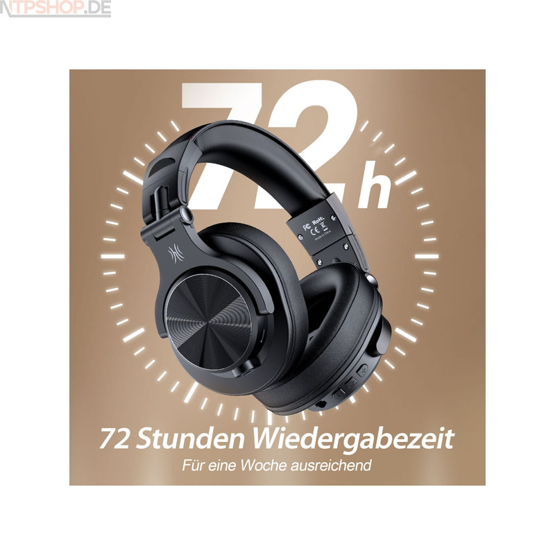 Laden Sie das Bild in Galerie -Viewer, OneOdio A70 schwarz Bluetooth Kopfhörer
