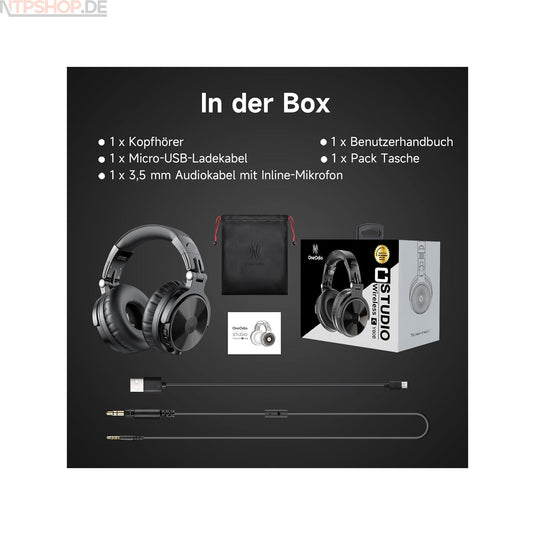OneOdio Pro C Bluetooth Kopfhörer Over-Ear B-Ware (R1K1)