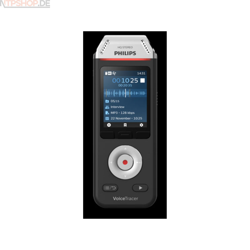 Laden Sie das Bild in Galerie -Viewer, Philips DVT-2810 Audio Recorder B-Ware (F1K4)
