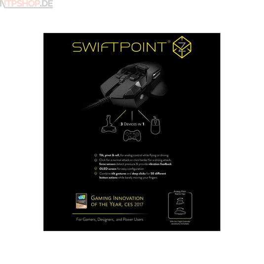 Swiftpoint Z SM-700R Gaming Maus B-Ware
