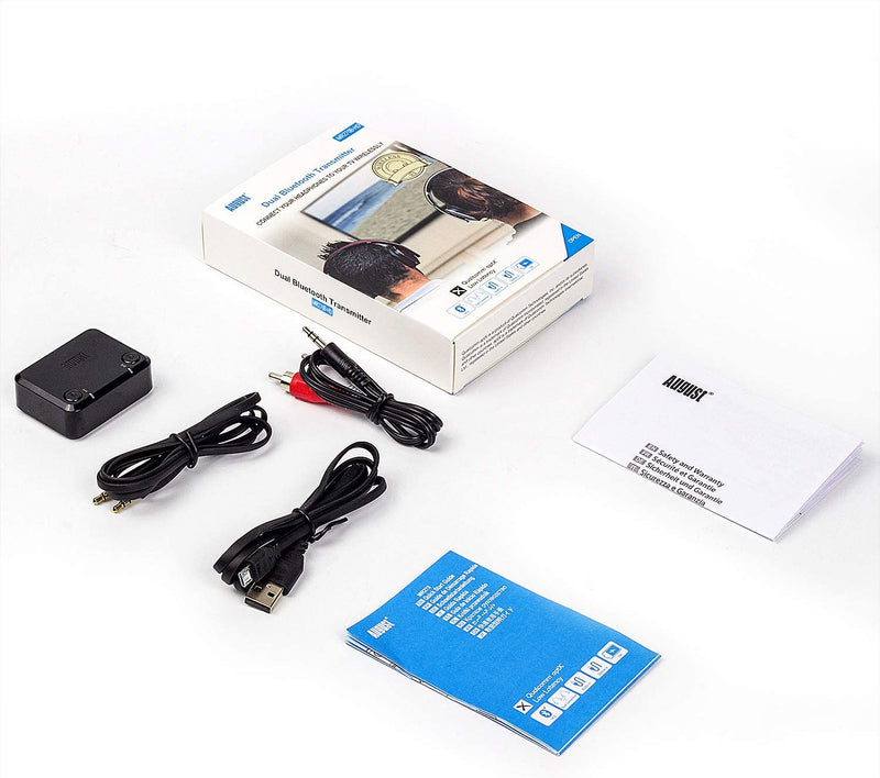 Laden Sie das Bild in Galerie -Viewer, August MR270HD Dual Bluetooth Transmitter - New-Tech-Products GmbH NTP NTPShop.de www.ntpshop.de www.new-tech-products.de all4living Onlineshop Online Store Gadgets Elektrogeräte
