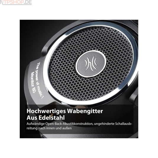 OneOdio Monitor 80 Headset Kopfhörer schwarz