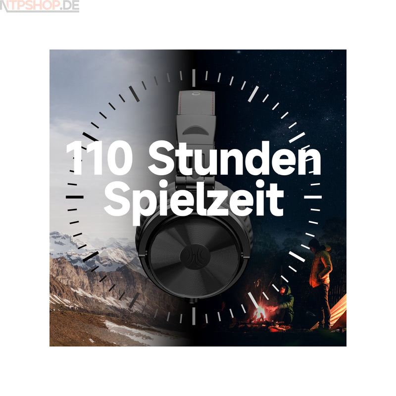 Laden Sie das Bild in Galerie -Viewer, OneOdio Pro C Bluetooth Kopfhörer Over-Ear mit Mikrofon Akkulaufzeit 110 Stunden
