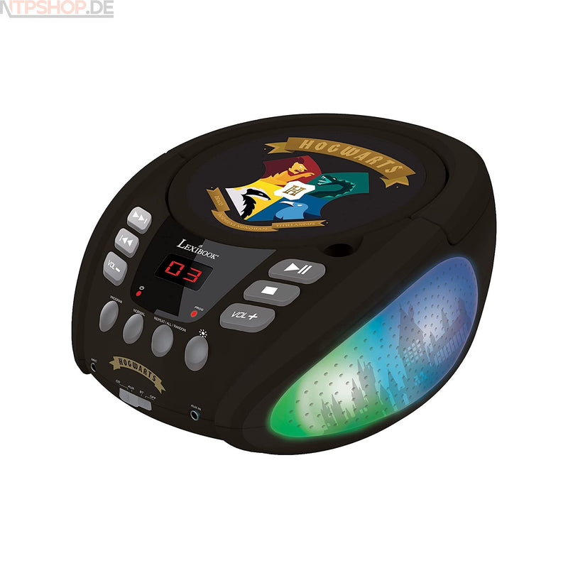 Laden Sie das Bild in Galerie -Viewer, Lexibook RCD109HP Harry Potter Bluetooth CD-Player mit LED Beleuchtung - New-Tech-Products GmbH NTP NTPShop.de www.ntpshop.de www.new-tech-products.de all4living Onlineshop Online Store Gadgets Elektrogeräte
