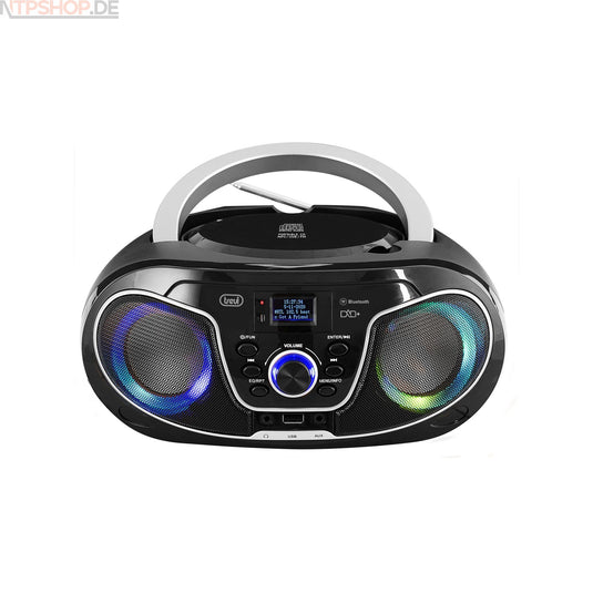 Trevi CMP 588 DAB CD-Player mit DAB+, USB- und Aux-In-Anschluss und LED Beleuchtung - New-Tech-Products GmbH NTP NTPShop.de www.ntpshop.de www.new-tech-products.de all4living Onlineshop Online Store Gadgets Elektrogeräte