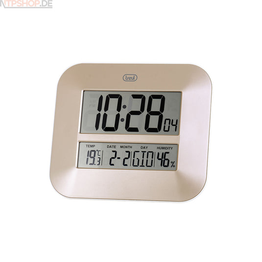 Trevi OM 3520 D Wanduhr und Standuhr mit Thermometer und Hygrometer - New-Tech-Products GmbH NTP NTPShop.de www.ntpshop.de www.new-tech-products.de all4living Onlineshop Online Store Gadgets Elektrogeräte
